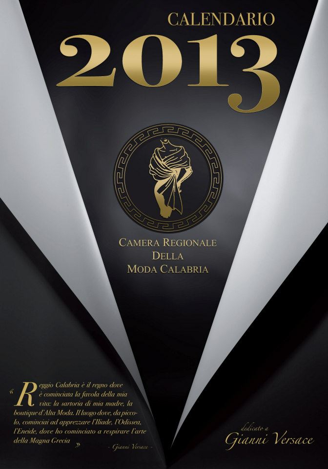 Presentazione Dedica Calendario 2013 a Gianni Versace della CRMC