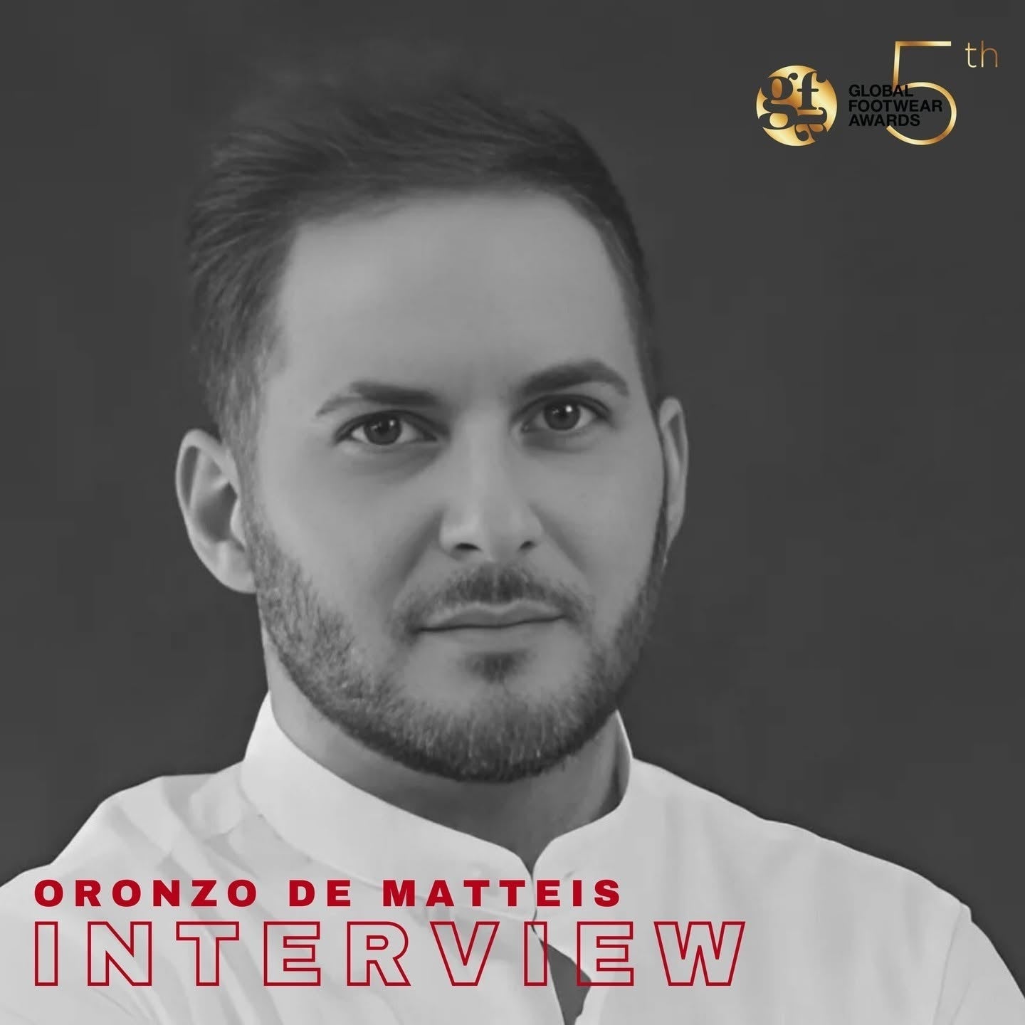 OROORO® × Oronzo De Matteis — Intervista Esclusiva ai Global Footwear Awards GFA
