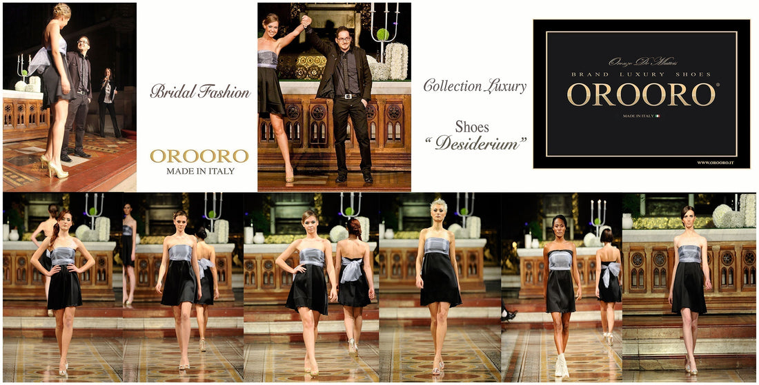 OROORO® a Roma Fashion White — La Collezione Desiderium di Oronzo De Matteis debutta nella Città Eterna