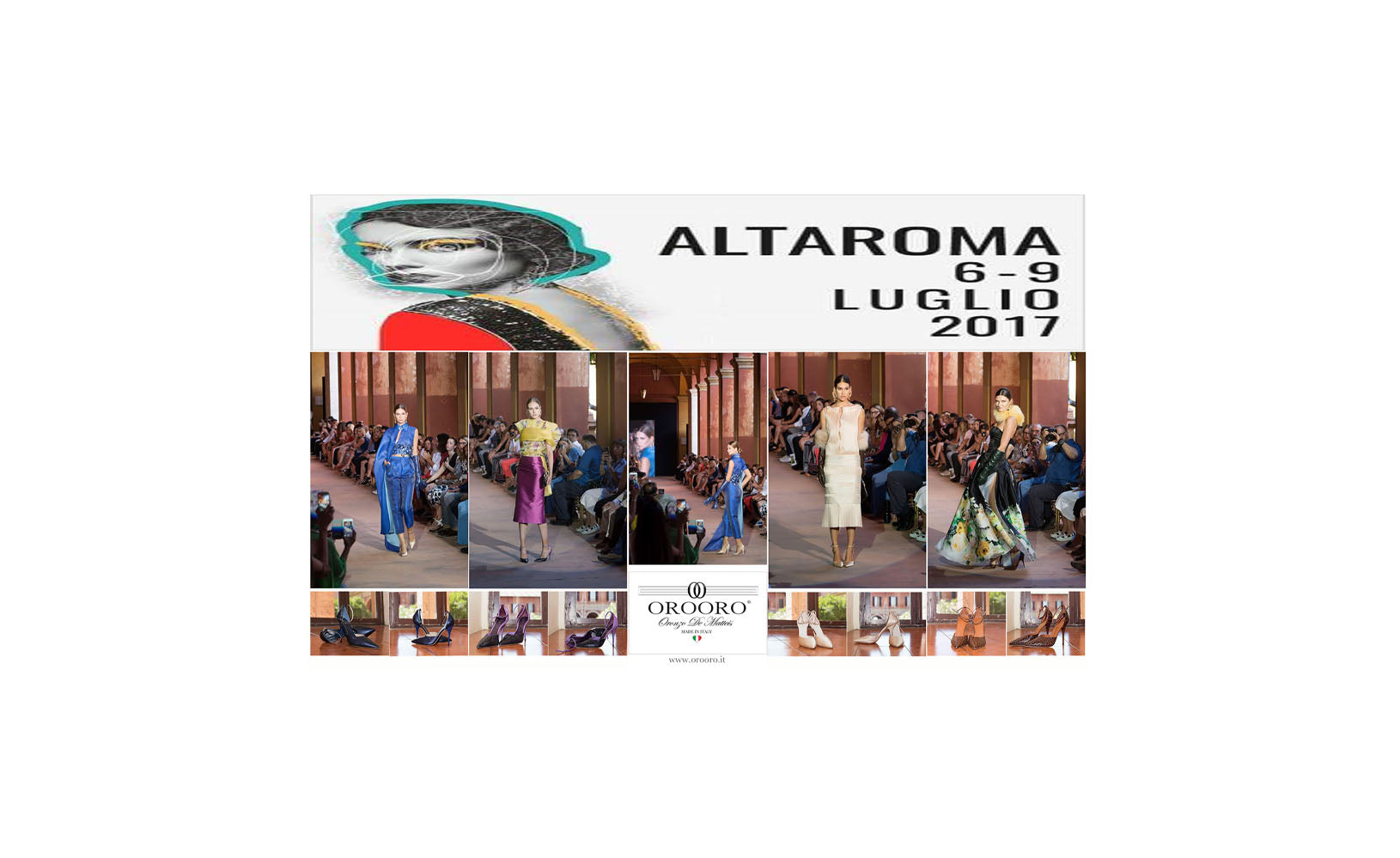 Lo Stilista calzature di Lusso OROORO® Oronzo De Matteis sfila ad AltaRoma