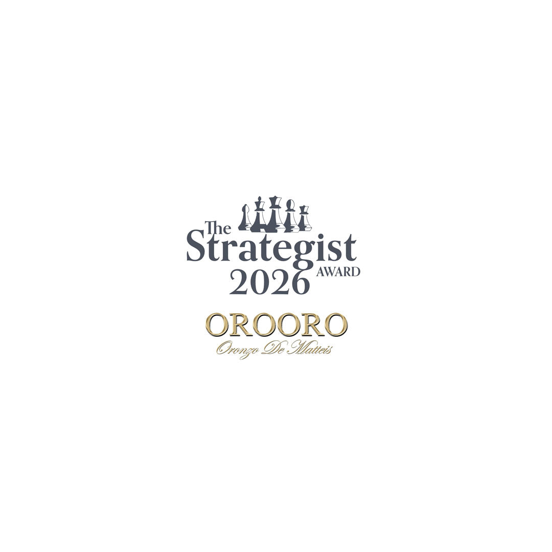 OROORO® di Oronzo De Matteis — The Strategist 2026 AWARDS Winner: Miglior Marchio di Calzature e Borse di Lusso dell'Anno