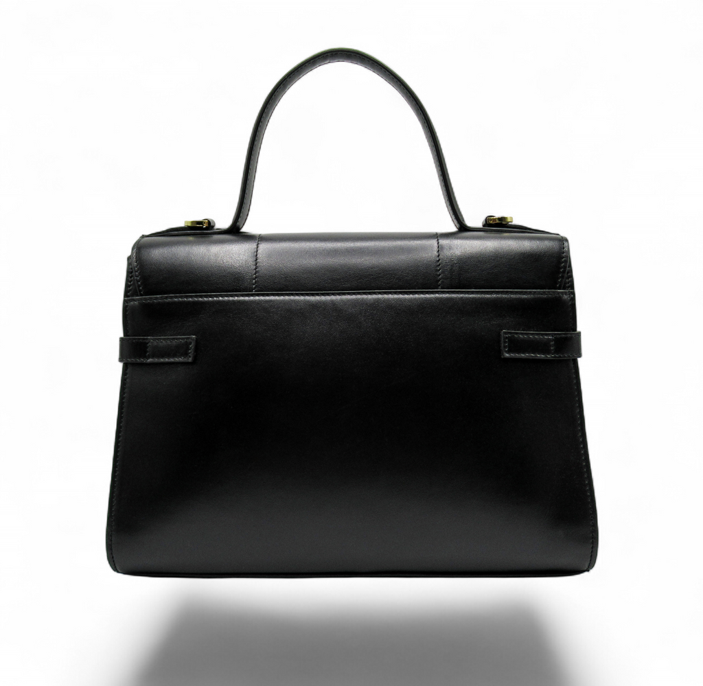 DIVINA | Borsa in Pelle Nappa e Rettile con Cristalli Swarovski®