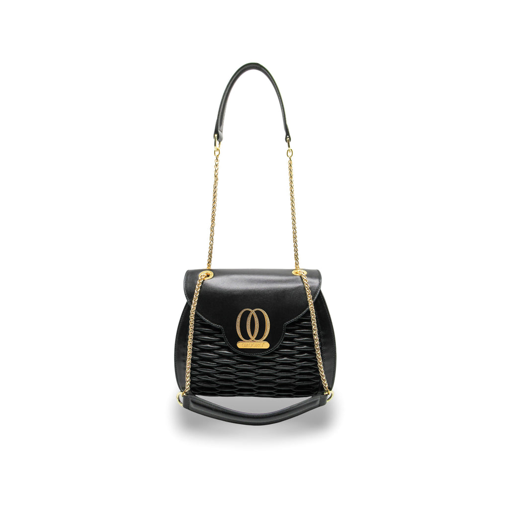 MUSA | Borsa in Pelle Nappa con Cristalli Swarovski®