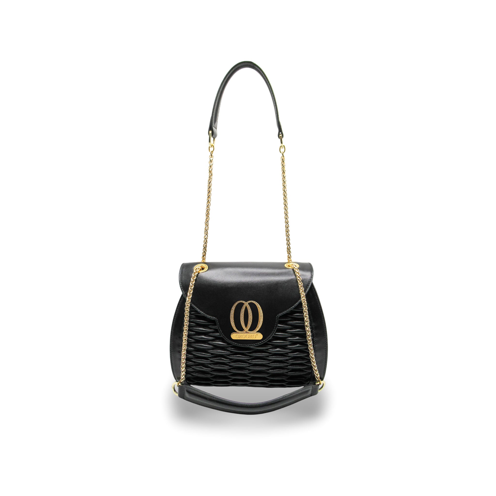 MUSA | Borsa in Pelle Nappa con Cristalli Swarovski®