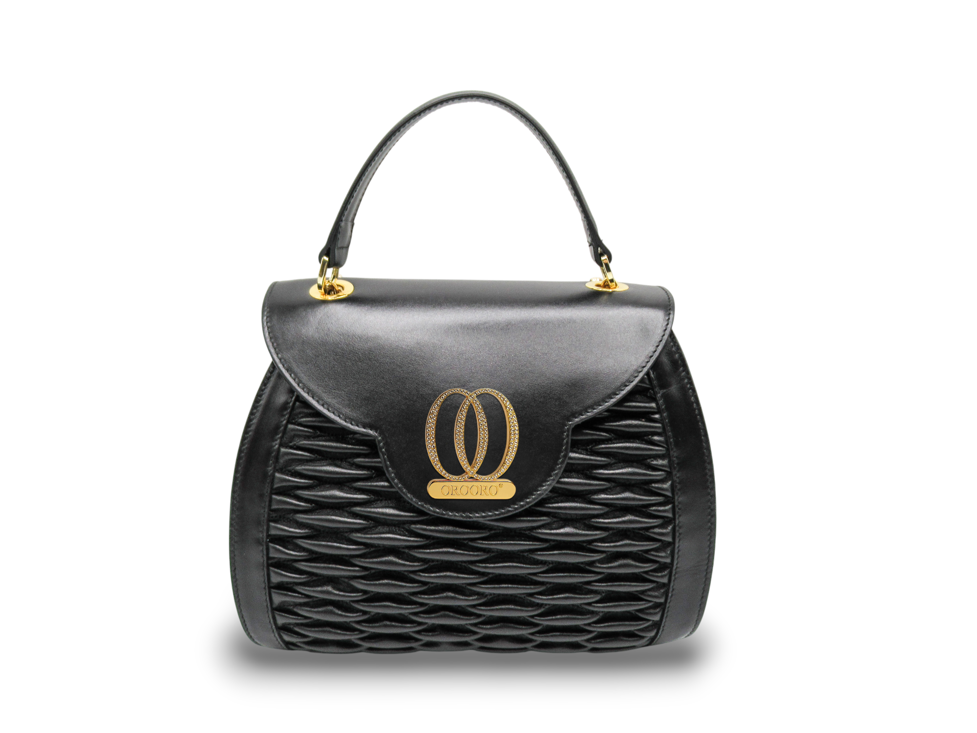 MUSA | Borsa in Pelle Nappa con Cristalli Swarovski®