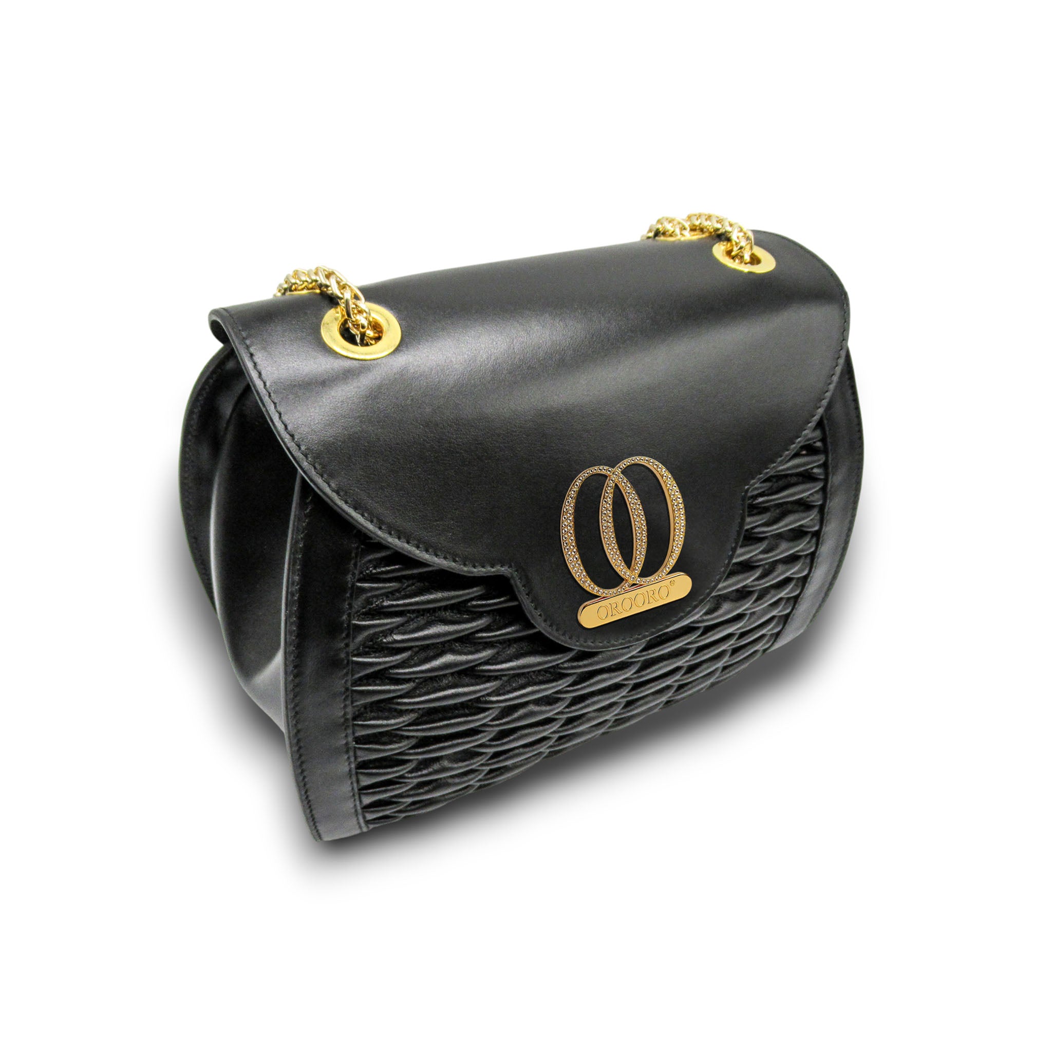 MUSA | Borsa in Pelle Nappa con Cristalli Swarovski®
