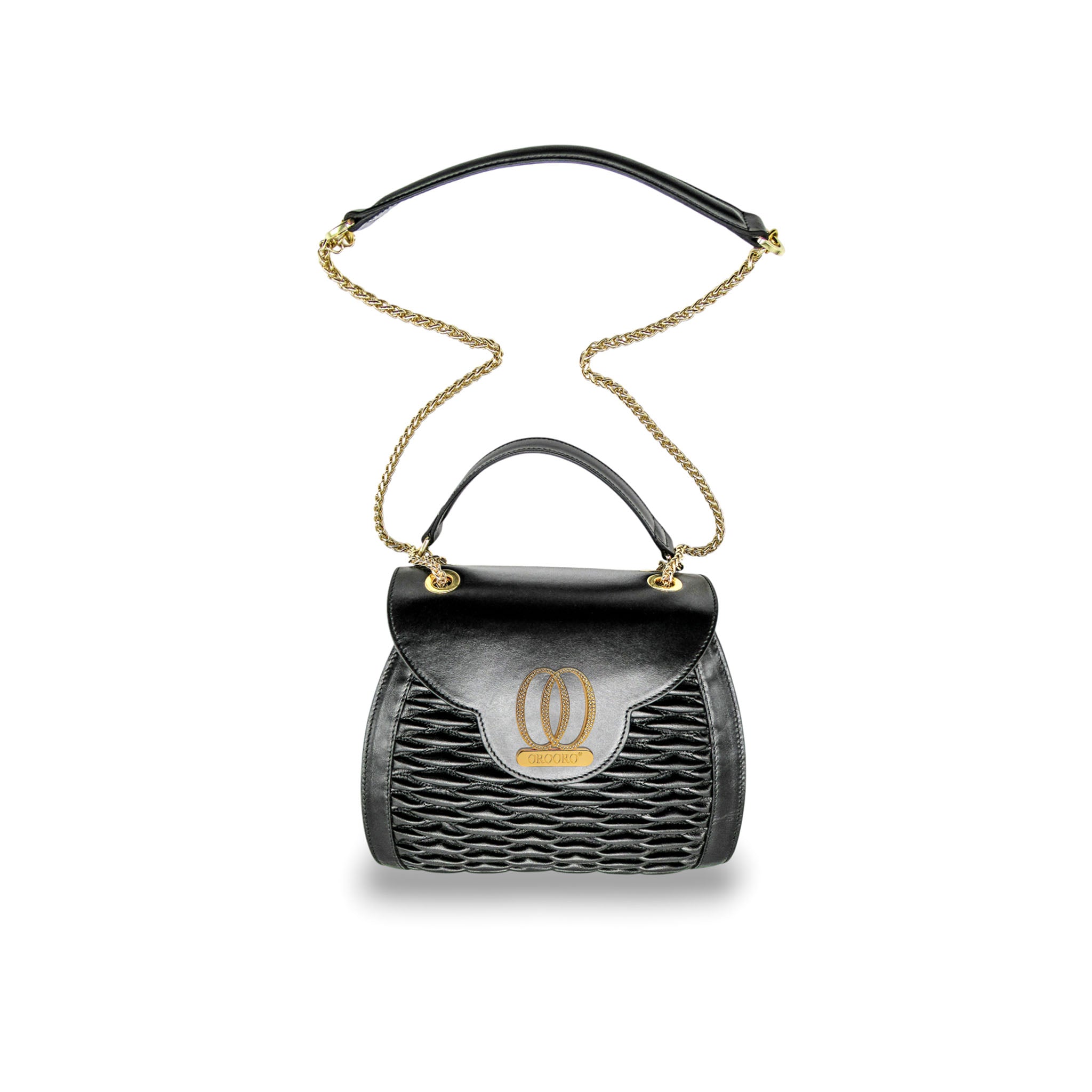 MUSA | Borsa in Pelle Nappa con Cristalli Swarovski®
