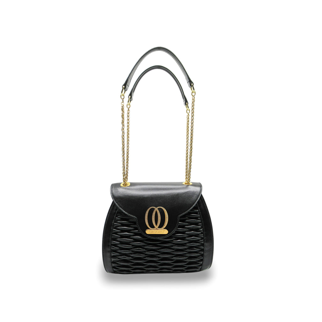 MUSA | Borsa in Pelle Nappa con Cristalli Swarovski®