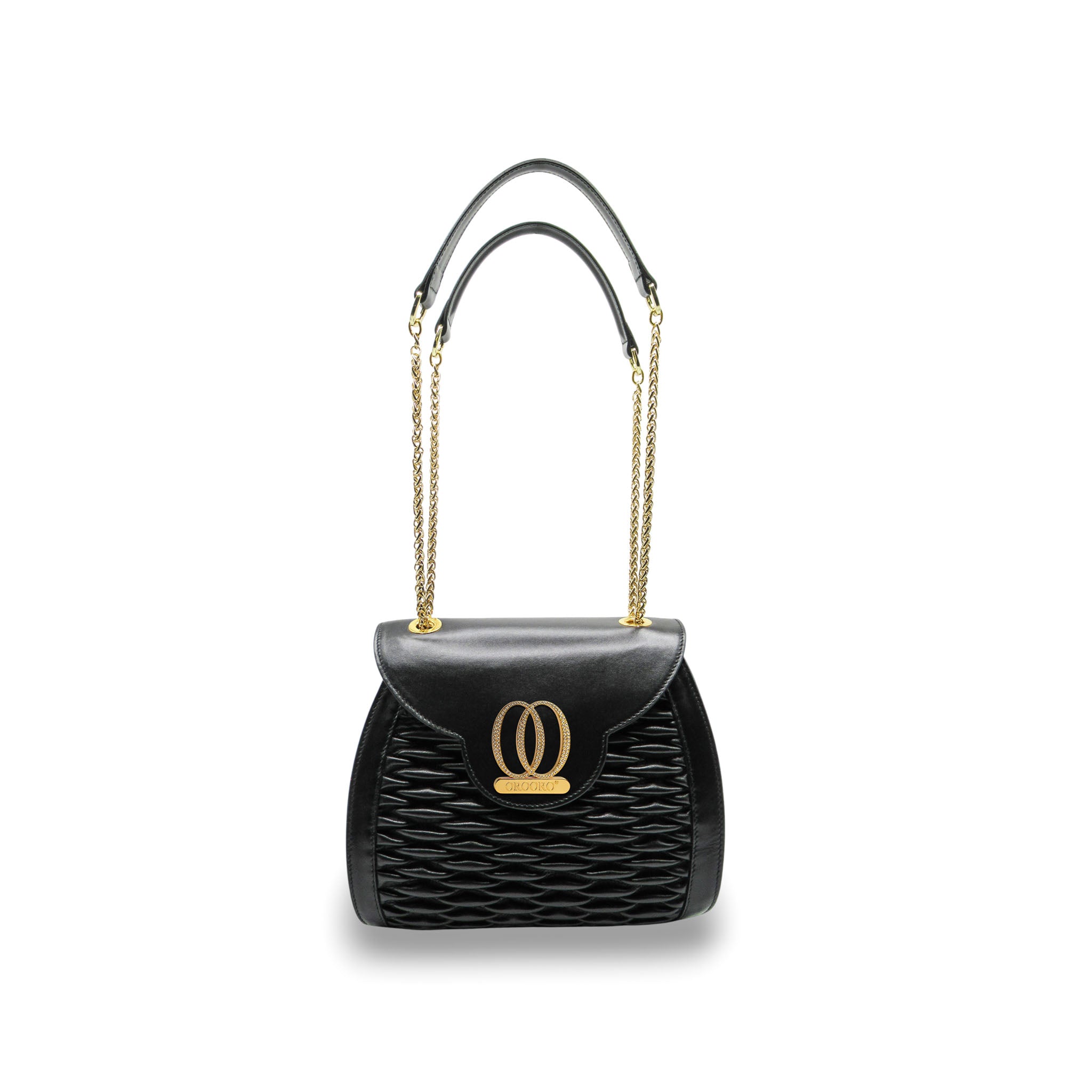 MUSA | Borsa in Pelle Nappa con Cristalli Swarovski®