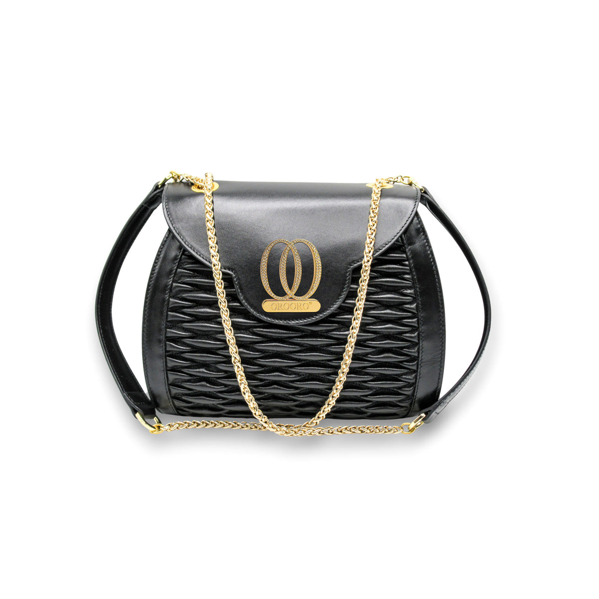 MUSA | Borsa in Pelle Nappa con Cristalli Swarovski®