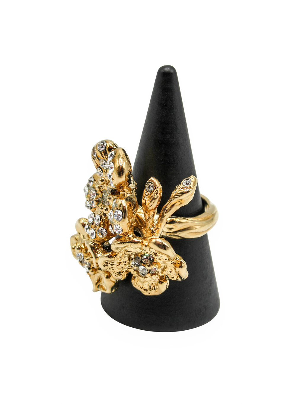 Anello Rose DESIDERIUM | Trio di Fiori con Cristalli Swarovski®