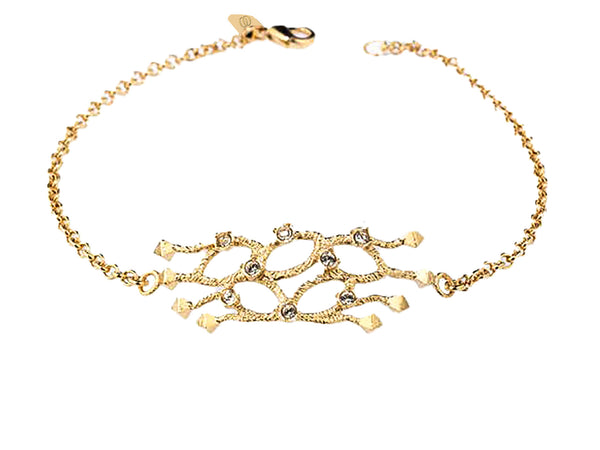 Bracciale Stelle Cadenti impreziosito da luminose e lucenti pietre swarovski