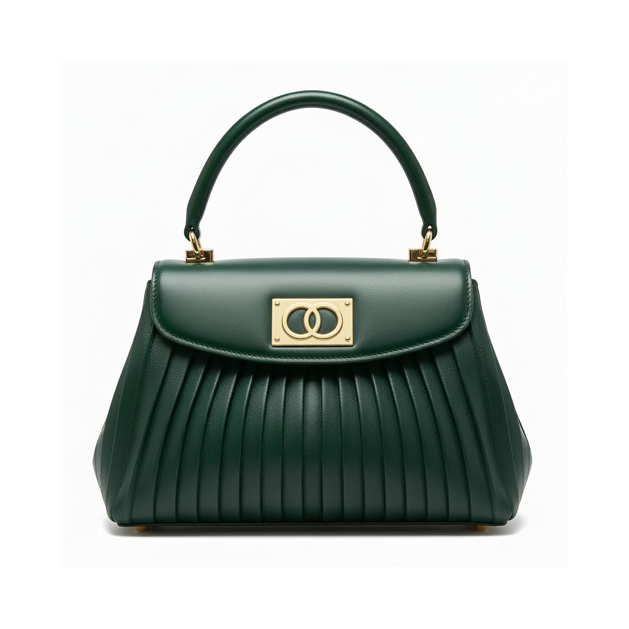 Borsa Hera Plissé| Desiderium Bags — Pelle Nappa Premium | Edizione Limitata
