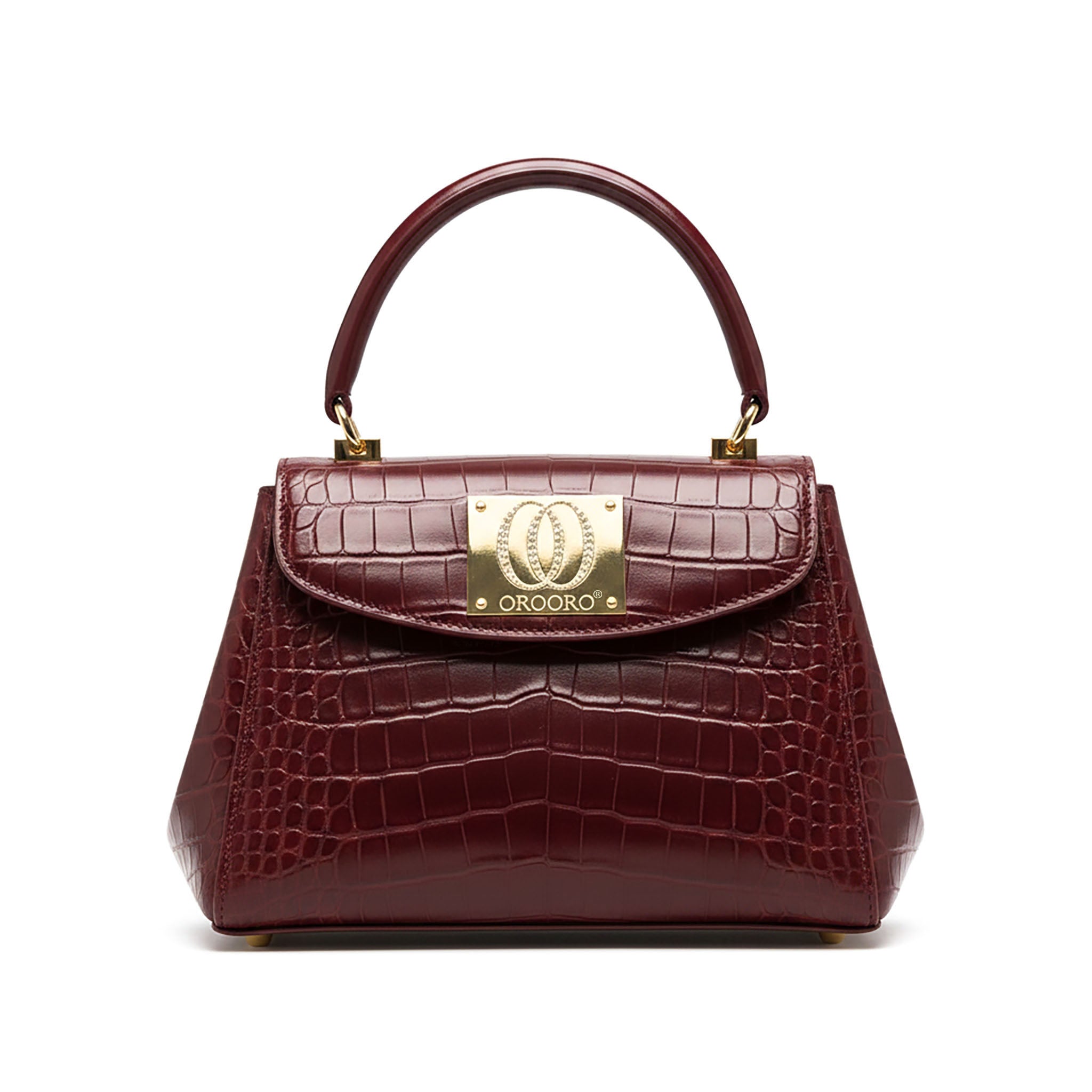 RHEA Borsa | Desiderium Bags — Pelle Stampa Coccodrillo | Edizione Limitata