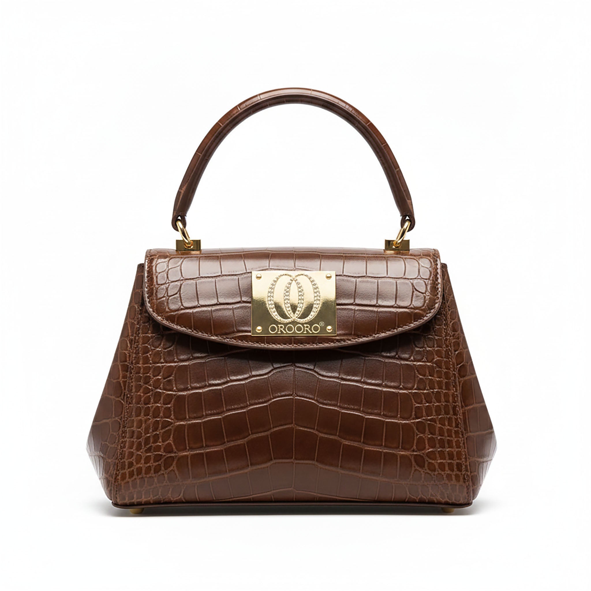 RHEA Borsa | Desiderium Bags — Pelle Stampa Coccodrillo | Edizione Limitata
