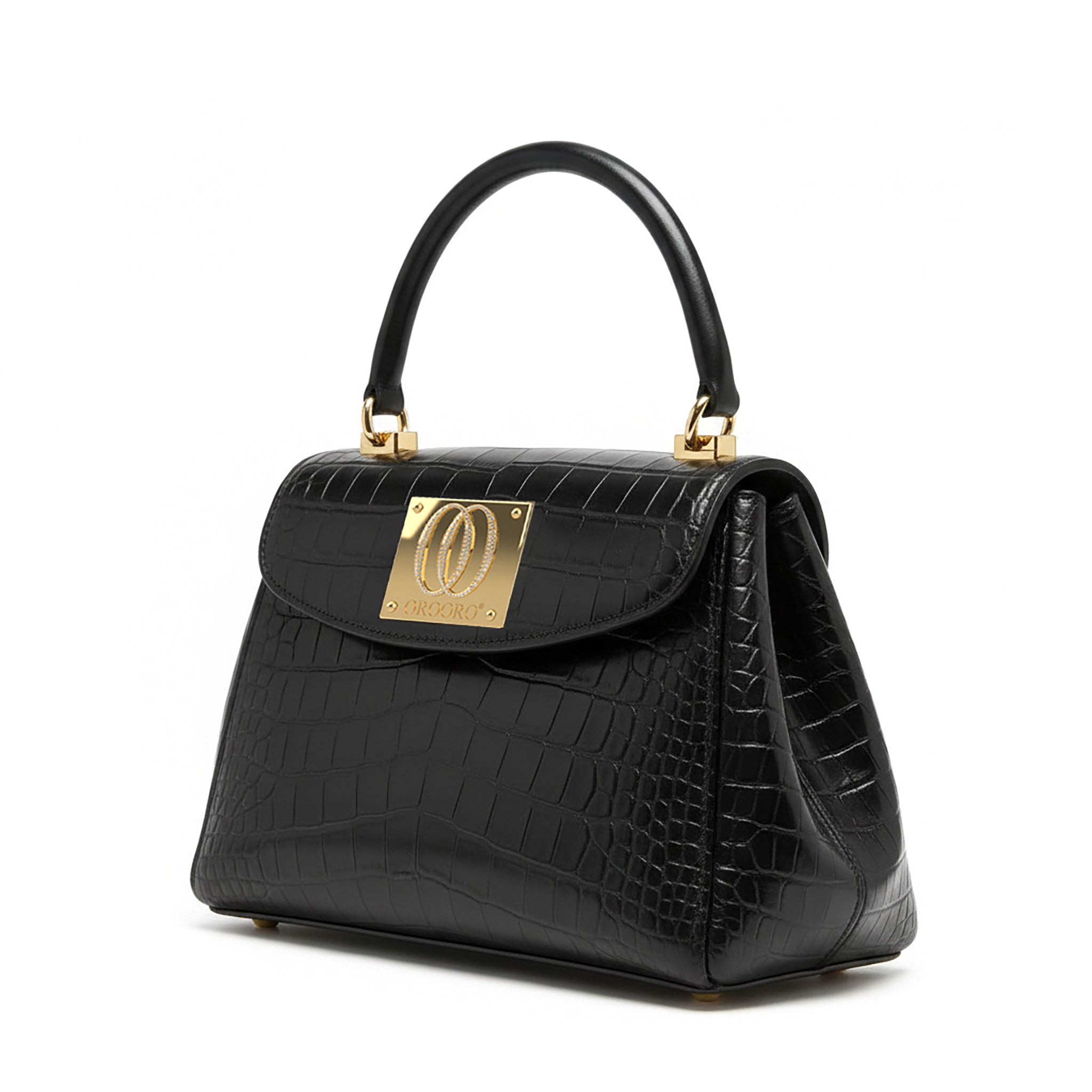 RHEA Borsa | Desiderium Bags — Pelle Stampa Coccodrillo | Edizione Limitata