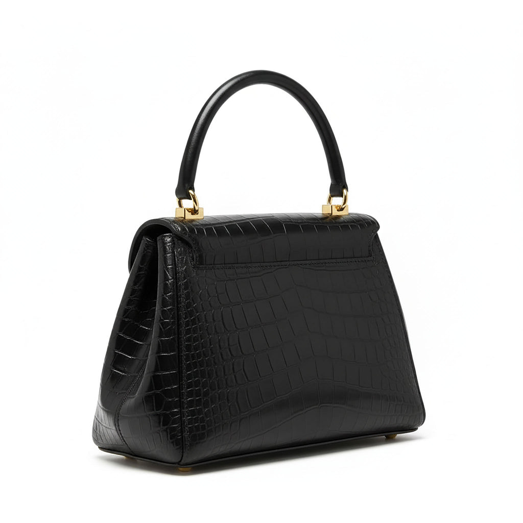 RHEA Borsa | Desiderium Bags — Pelle Stampa Coccodrillo | Edizione Limitata