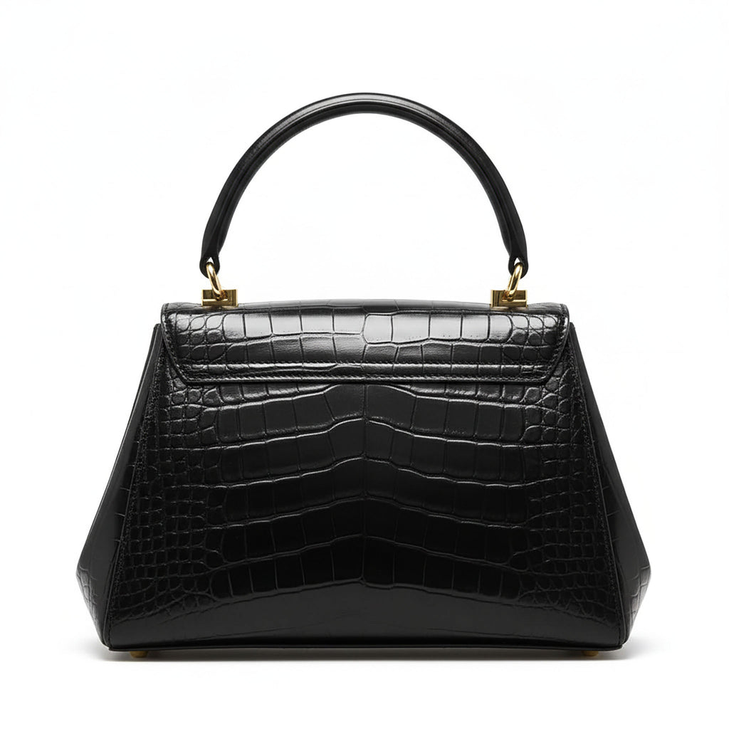 RHEA Borsa | Desiderium Bags — Pelle Stampa Coccodrillo | Edizione Limitata