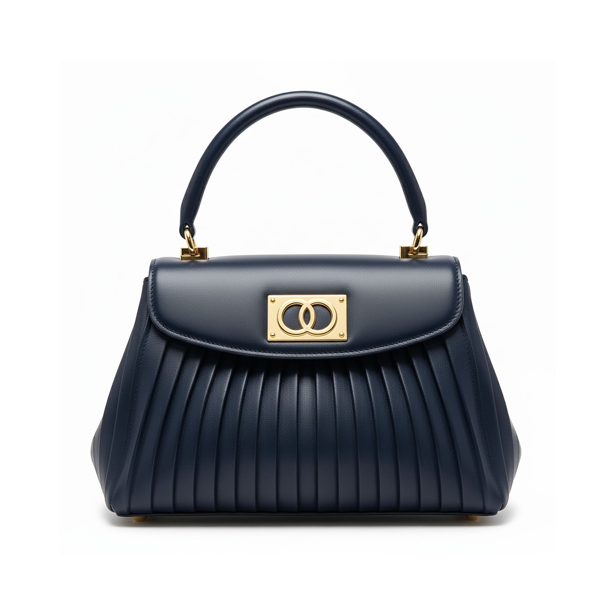 Borsa Hera Plissé| Desiderium Bags — Pelle Nappa Premium | Edizione Limitata