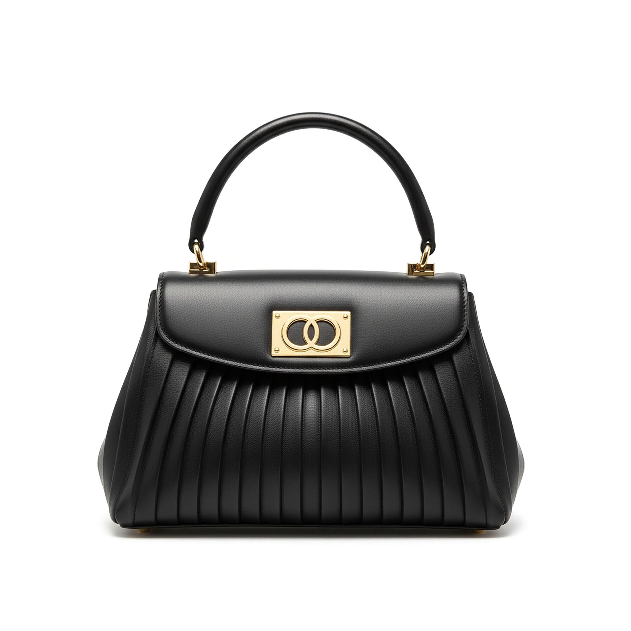Borsa Hera Plissé| Desiderium Bags — Pelle Nappa Premium | Edizione Limitata