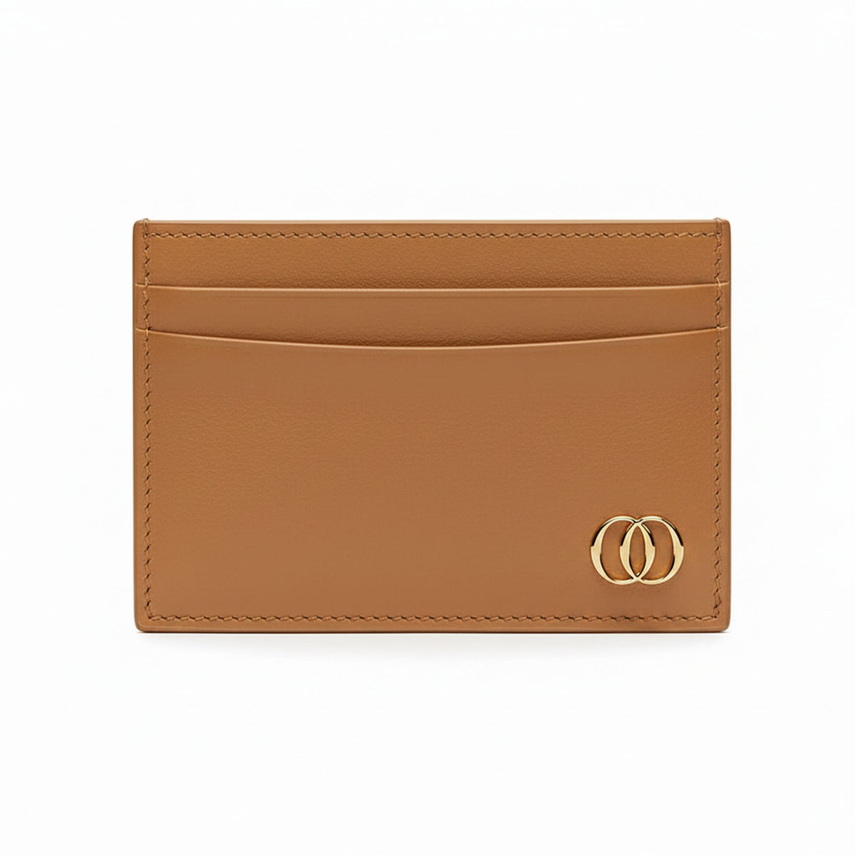 Porta Carte Classico OROORO® Praline — Pelle Nappa Cognac