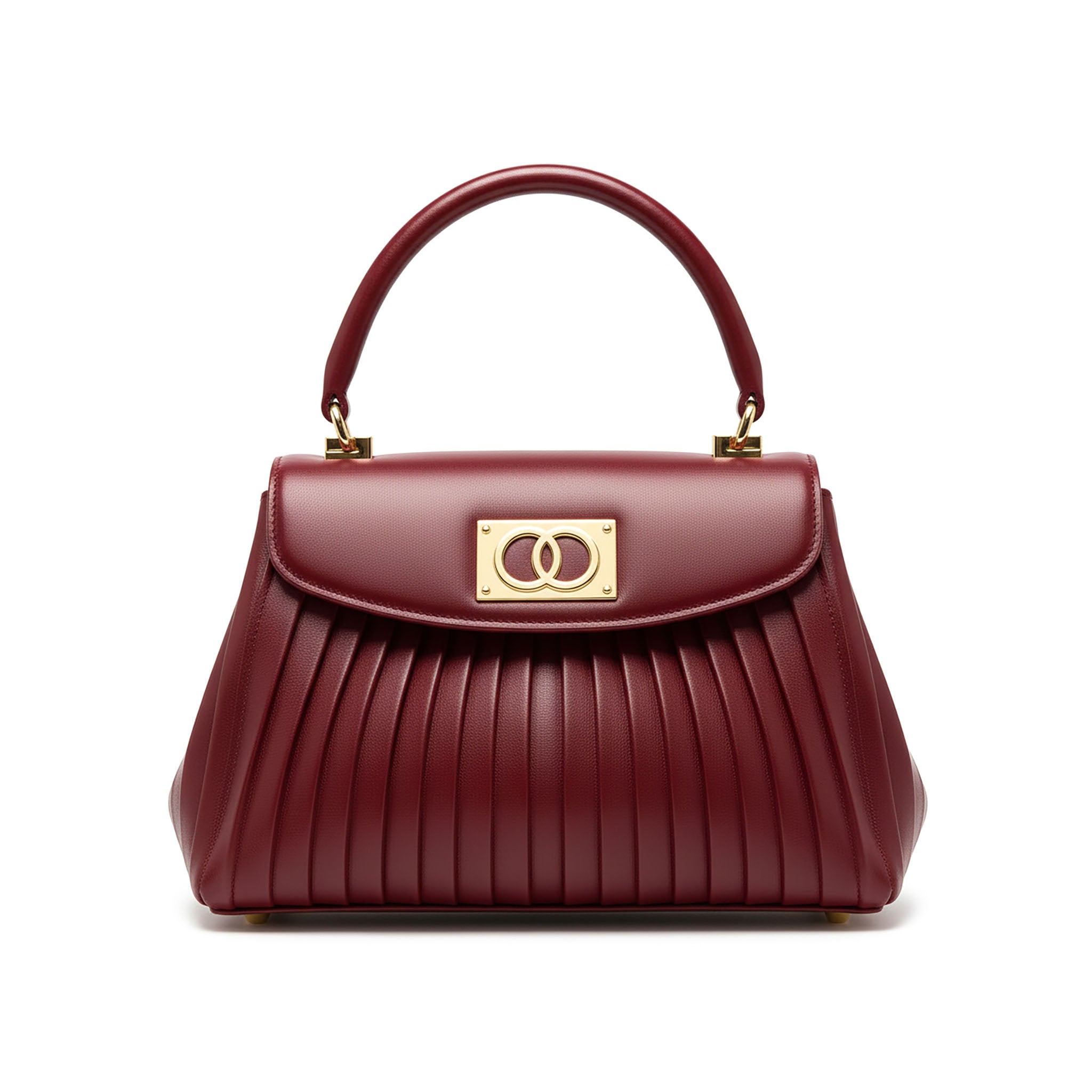 Borsa Hera Plissé| Desiderium Bags — Pelle Nappa Premium | Edizione Limitata