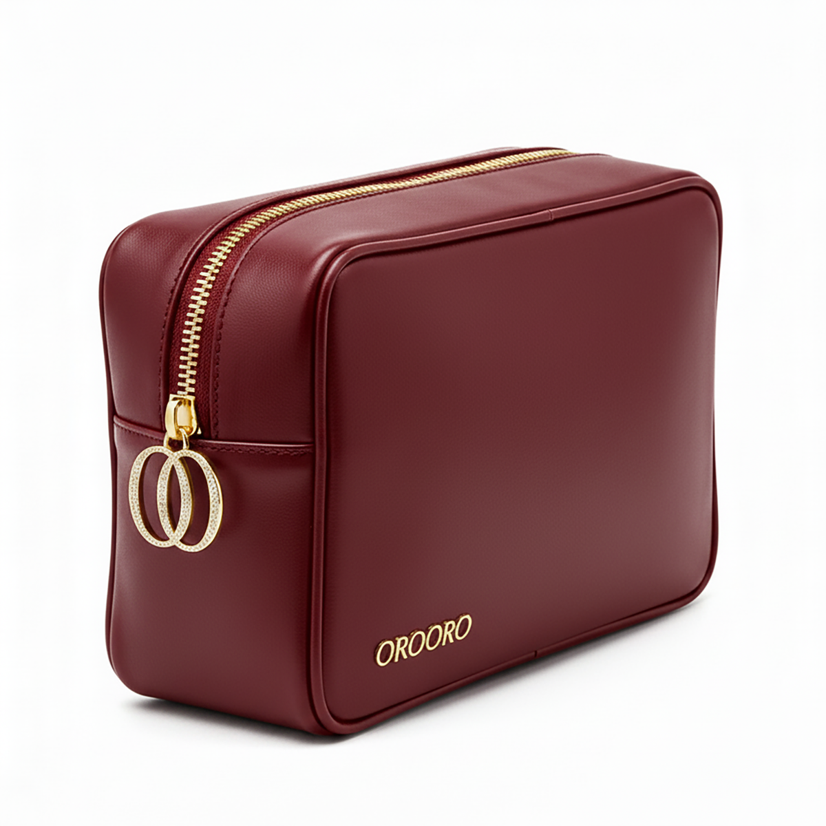 Beauty Case Zip Nappa Charm OO OROORO® — Desiderium