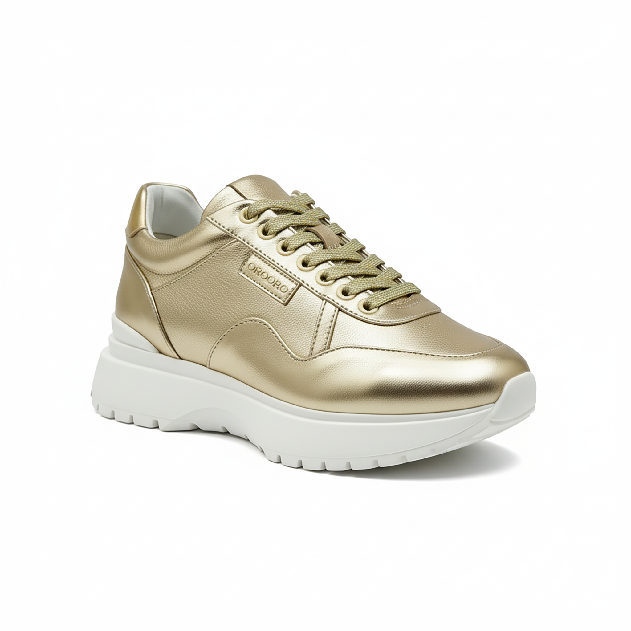NUVOLA — Sneaker Luxury Donna - Gold Edition