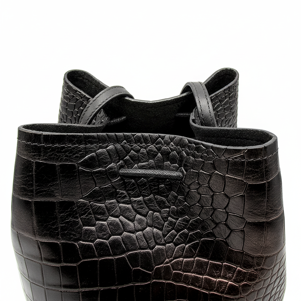 Borsa Zenith – Collezione Desiderium | Pelle Stampa Coccodrillo
