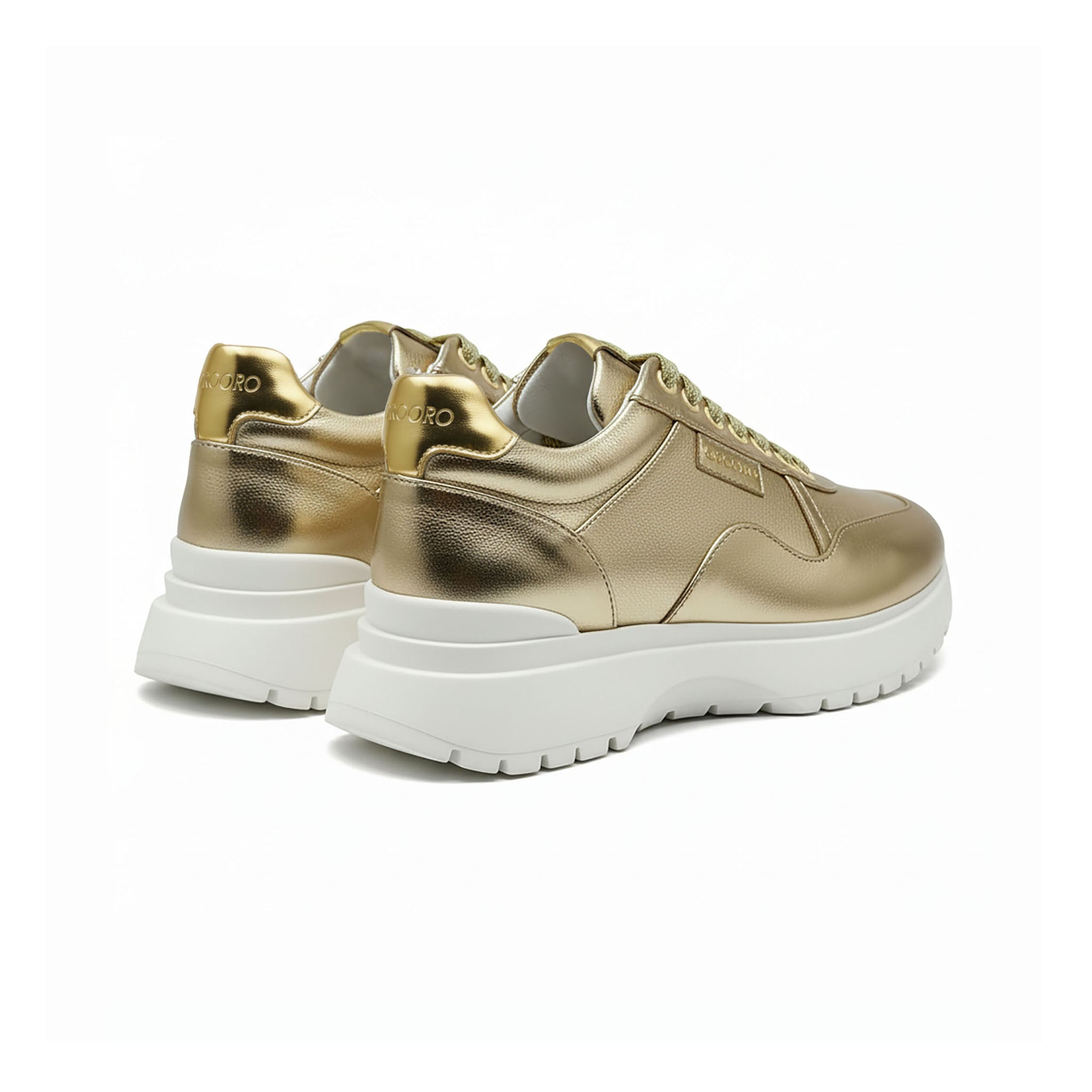 NUVOLA — Sneaker Luxury Donna - Gold Edition