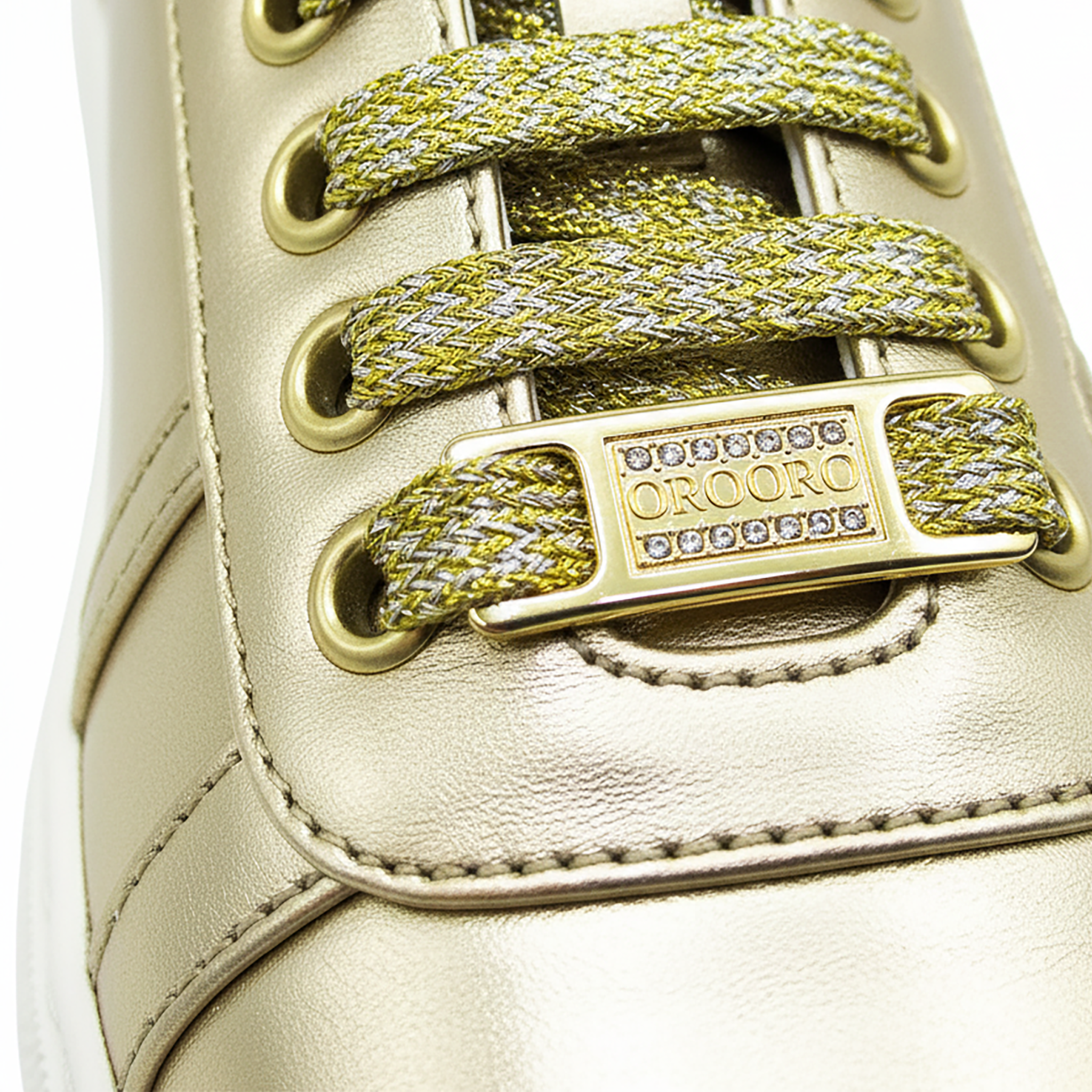 NUVOLA — Sneaker Luxury Donna - Gold Edition