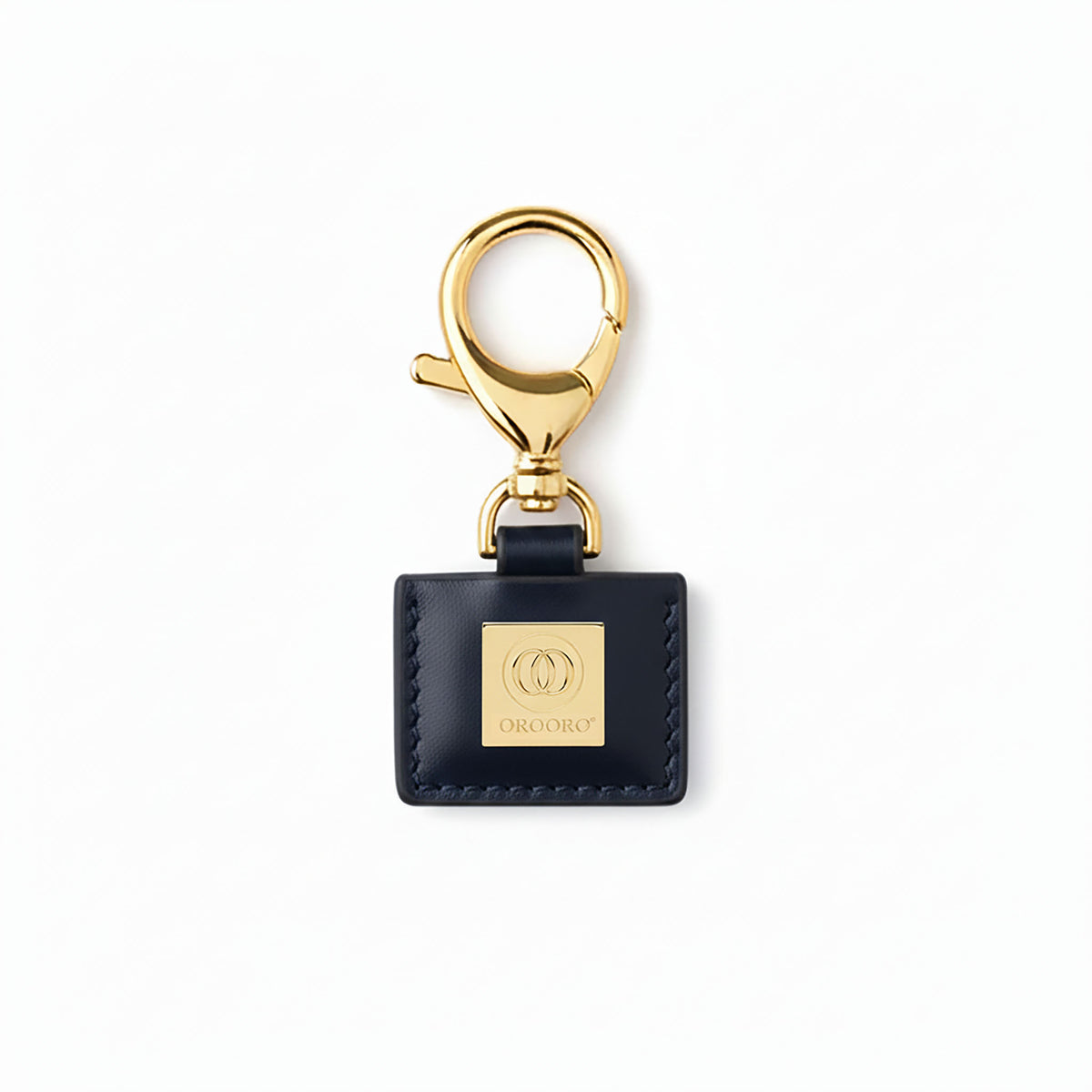 Portachiavi OROORO® Desiderium con Placchetta Gold Deep Navy
